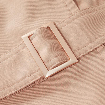 Mayfair™️| Woolen Trench Coat With Belt