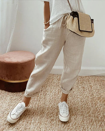 Mayfair™️ | Carla Elegant Cotton Pants