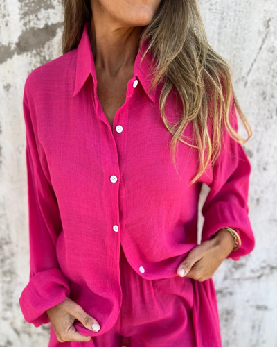 Mayfair™️ | IZELA - CASUAL SHIRT & SHORTS SET