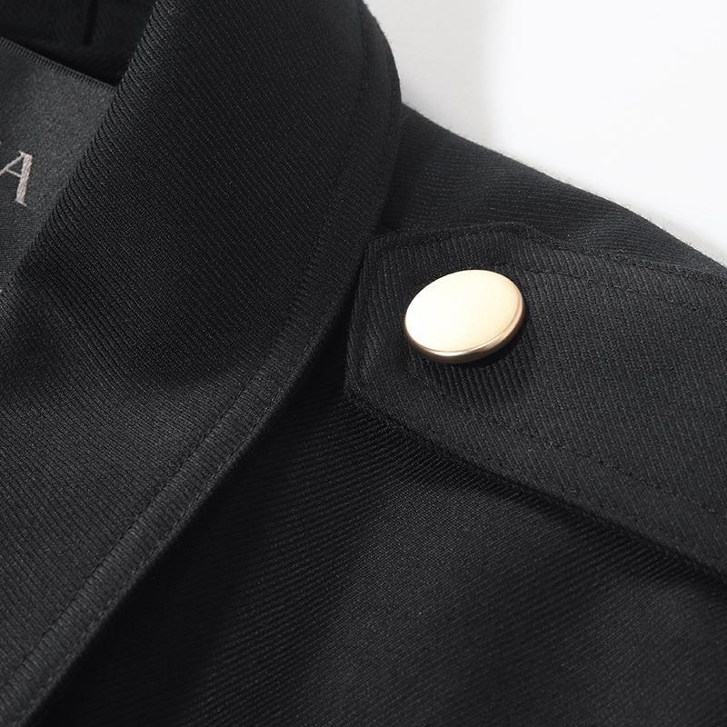 Mayfair™️| Woolen Trench Coat With Belt