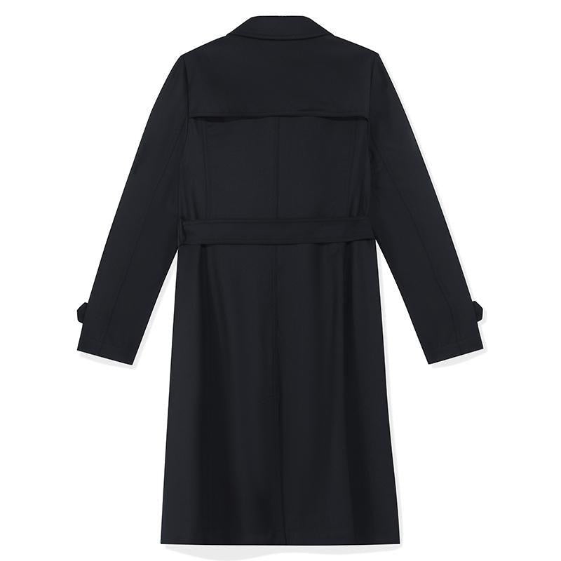 Mayfair™️| Woolen Trench Coat With Belt