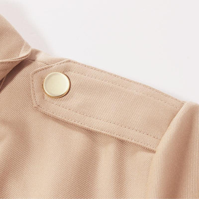 Mayfair™️| Woolen Trench Coat With Belt