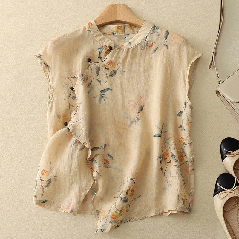 Mayfair™️| Elegant Linen Top