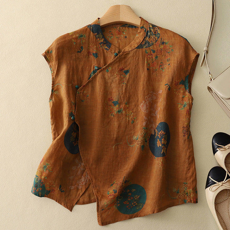 Mayfair™️| Elegant Linen Top