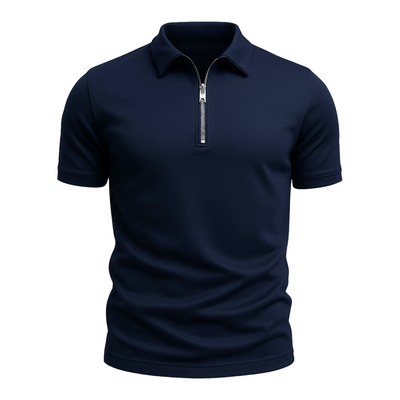 Mayfair™️ | Classic Zip Polo Shirt