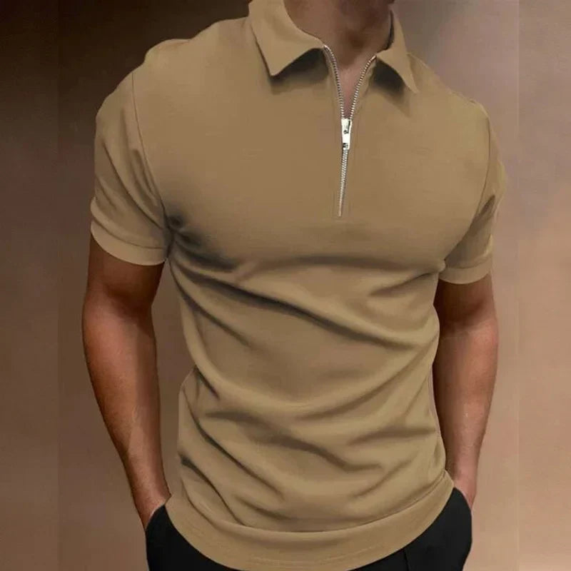 Mayfair™️ | Classic Zip Polo Shirt