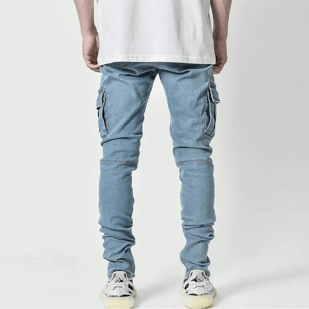 Mayfair™️ | Cargo Street Elastic Jeans