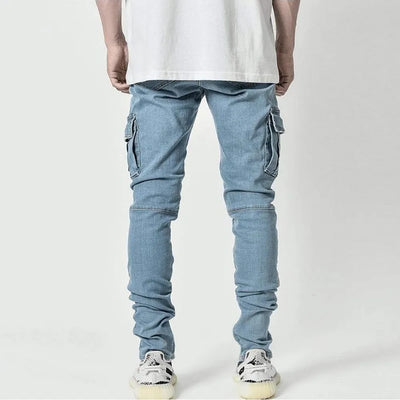 Mayfair™️ | Cargo Street Elastic Jeans