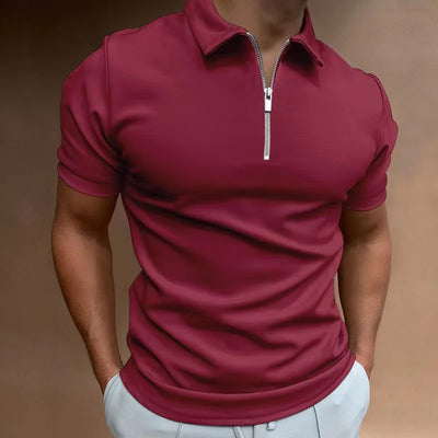 Mayfair™️ | Classic Zip Polo Shirt