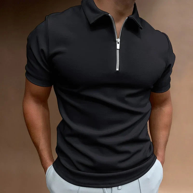 Mayfair™️ | Classic Zip Polo Shirt