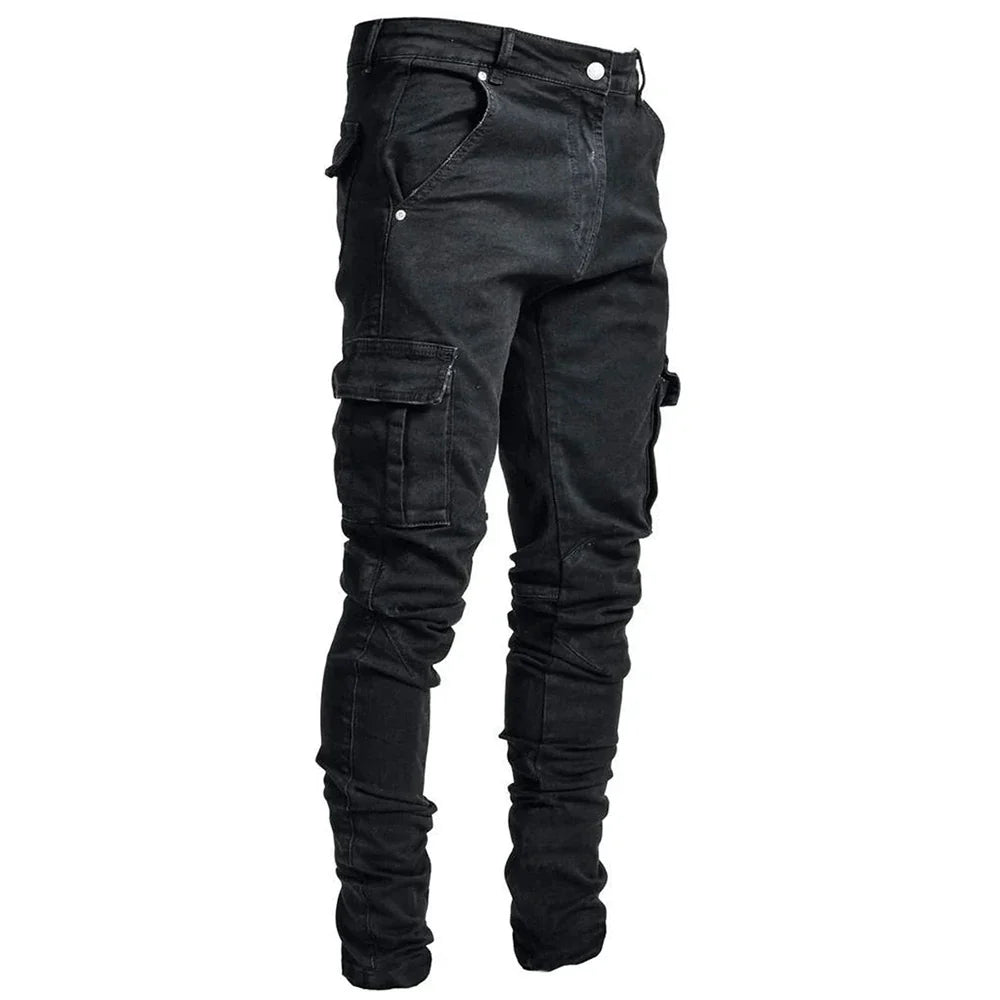Mayfair™️ | Cargo Street Elastic Jeans