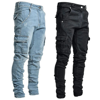 Mayfair™️ | Cargo Street Elastic Jeans