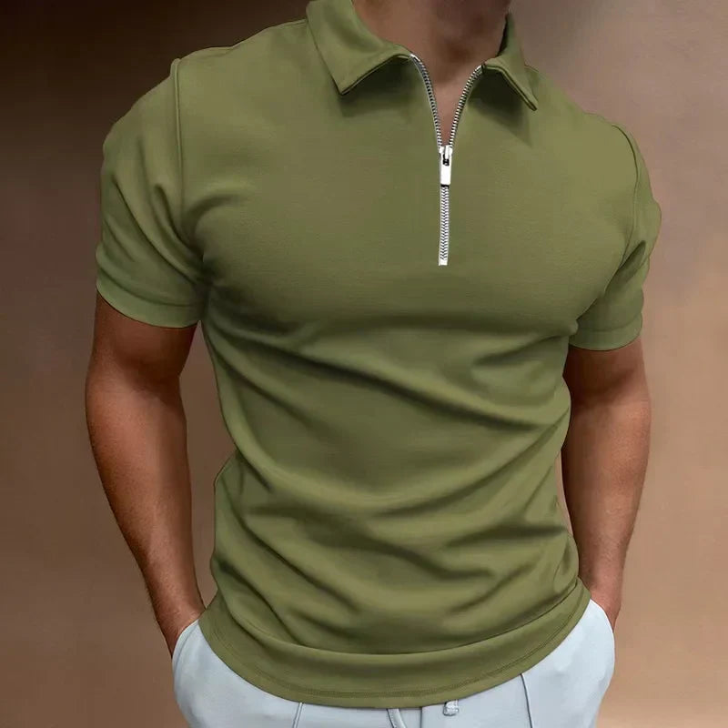 Mayfair™️ | Classic Zip Polo Shirt
