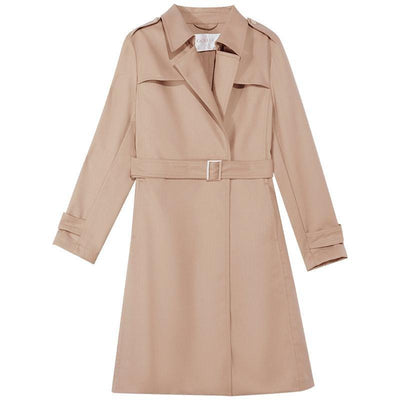 Mayfair™️| Woolen Trench Coat With Belt