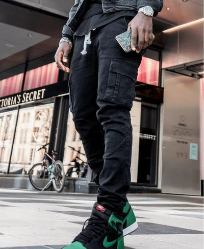 Mayfair™️ | Cargo Street Elastic Jeans