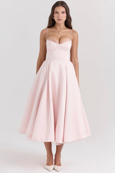 Mayfair™️| Tulle Midi Dress