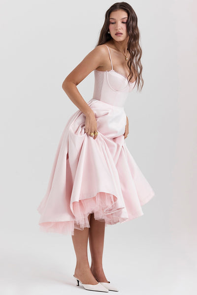 Mayfair™️| Tulle Midi Dress