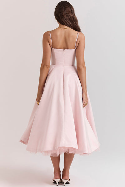 Mayfair™️| Tulle Midi Dress