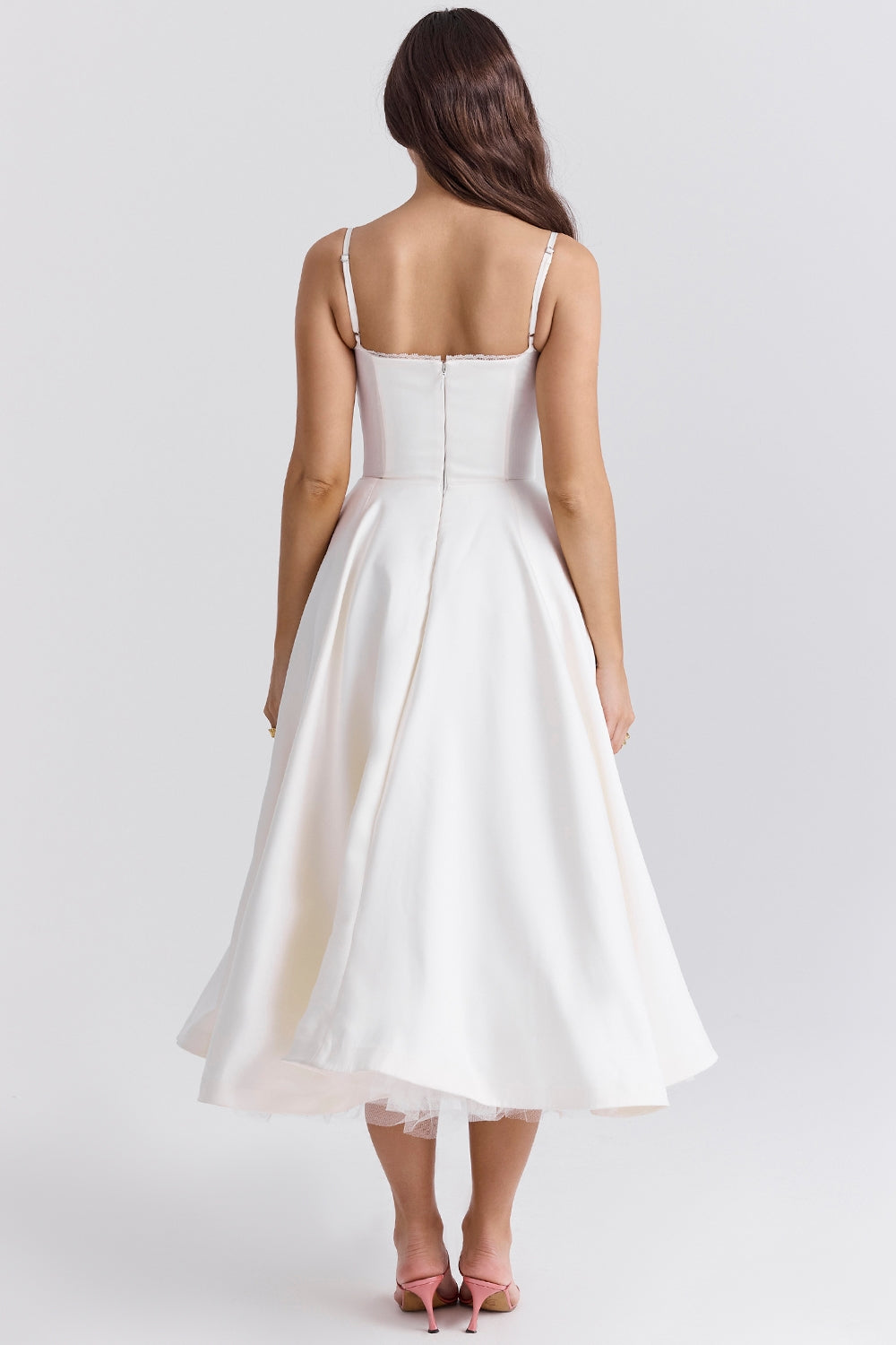 Mayfair™️| Tulle Midi Dress