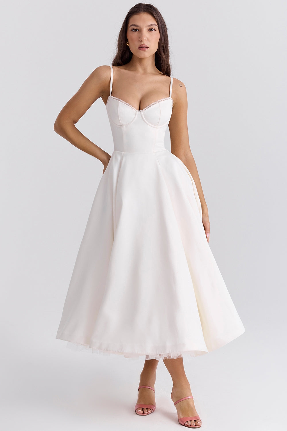 Mayfair™️| Tulle Midi Dress