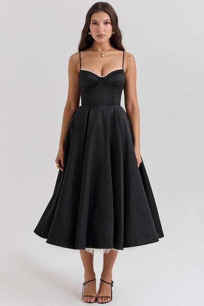 Mayfair™️| Tulle Midi Dress