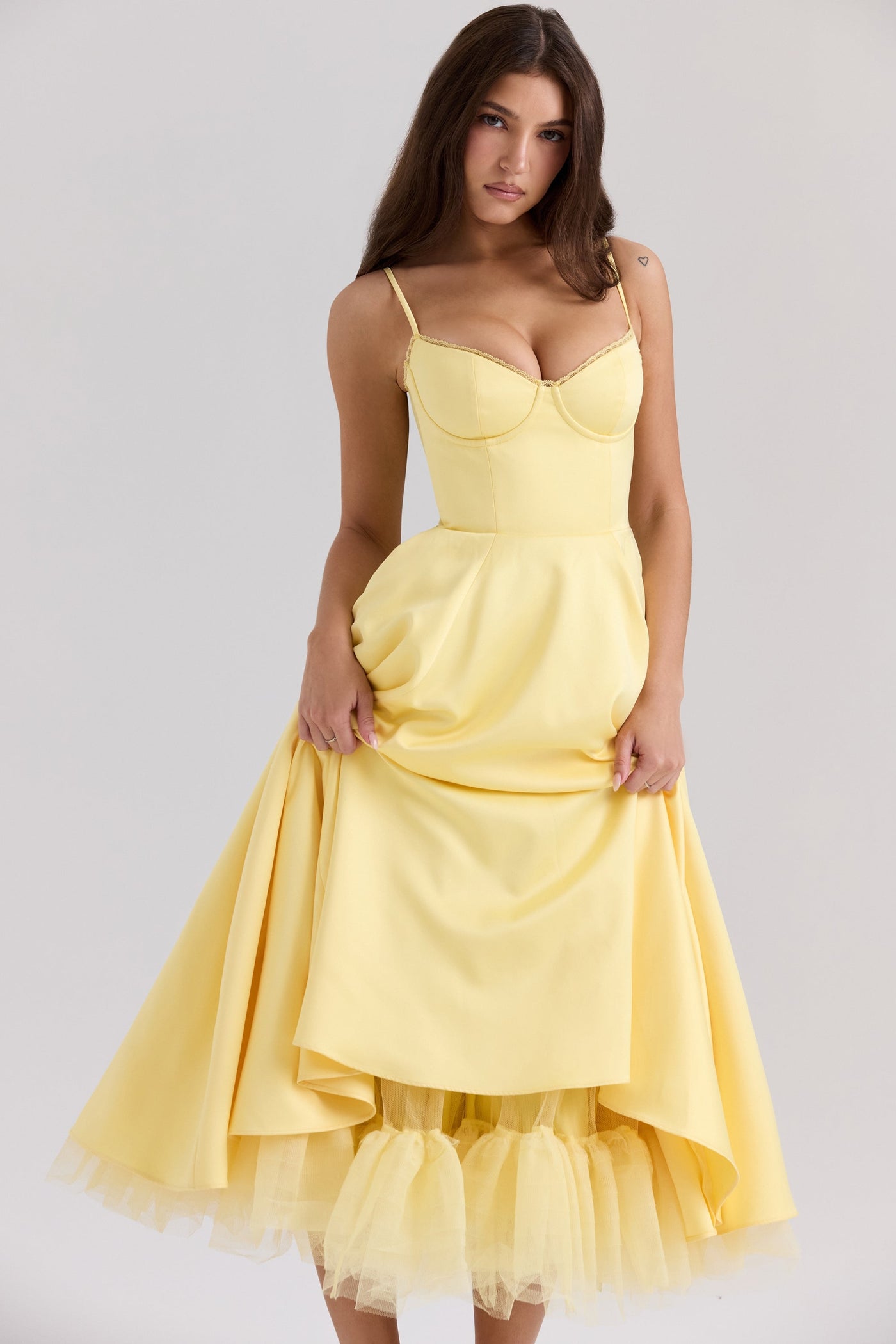 Mayfair™️| Tulle Midi Dress