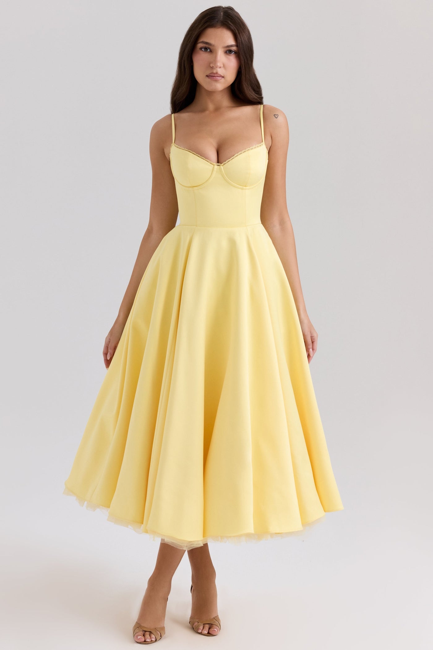 Mayfair™️| Tulle Midi Dress