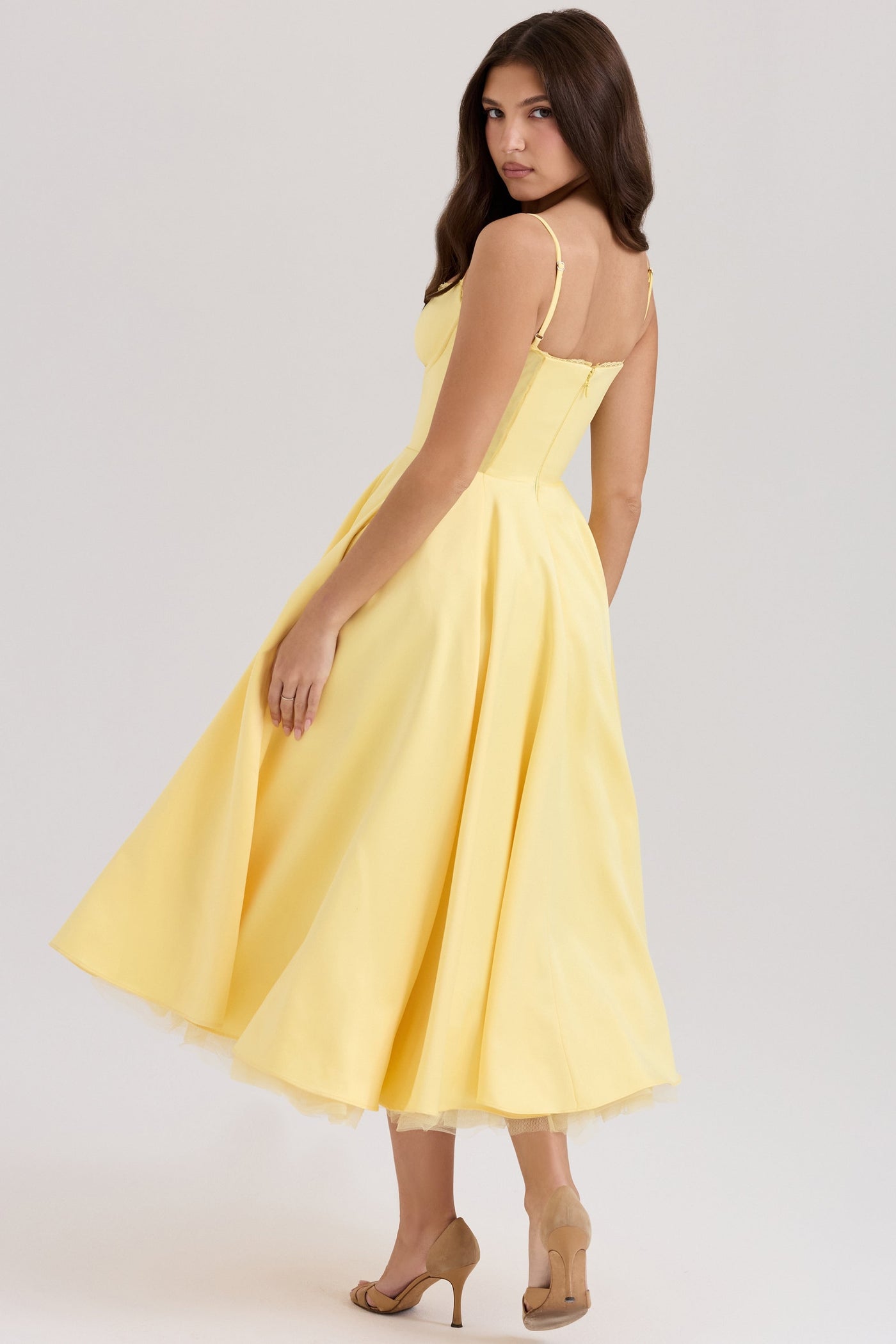 Mayfair™️| Tulle Midi Dress