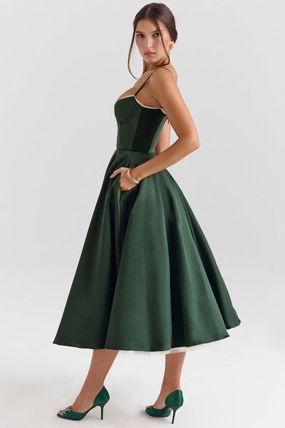 Mayfair™️| Tulle Midi Dress