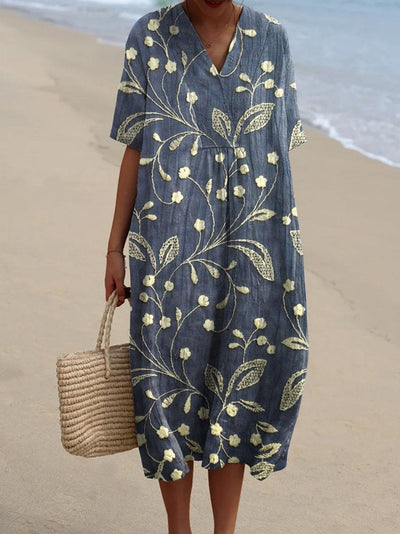 Mayfair™️ | Vintage Floral Dress – Limited Edition