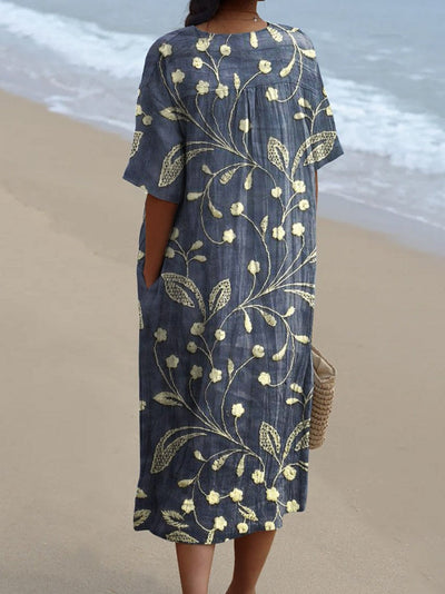 Mayfair™️ | Vintage Floral Dress – Limited Edition